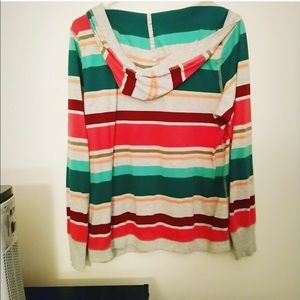 Long Sleeve Hooded Top with Front Pouch Pocket